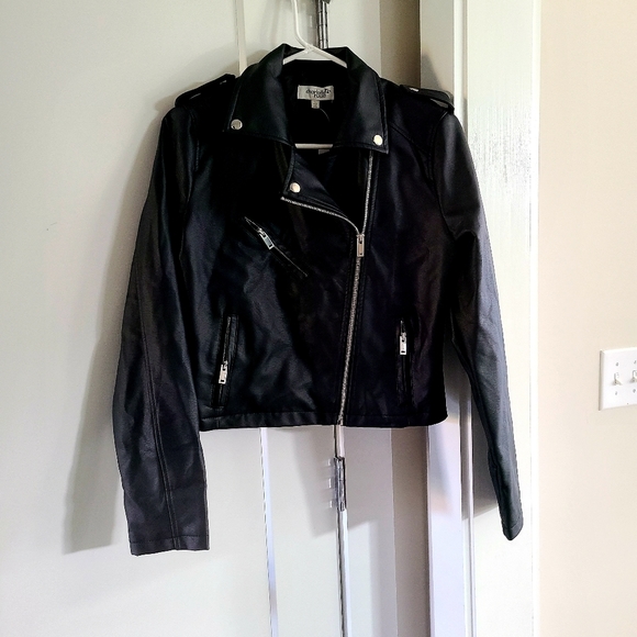 Charlotte Russe Jackets & Blazers - Faux leather jacket
